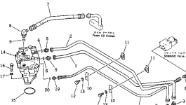 Трубка 201-62-48160 Komatsu