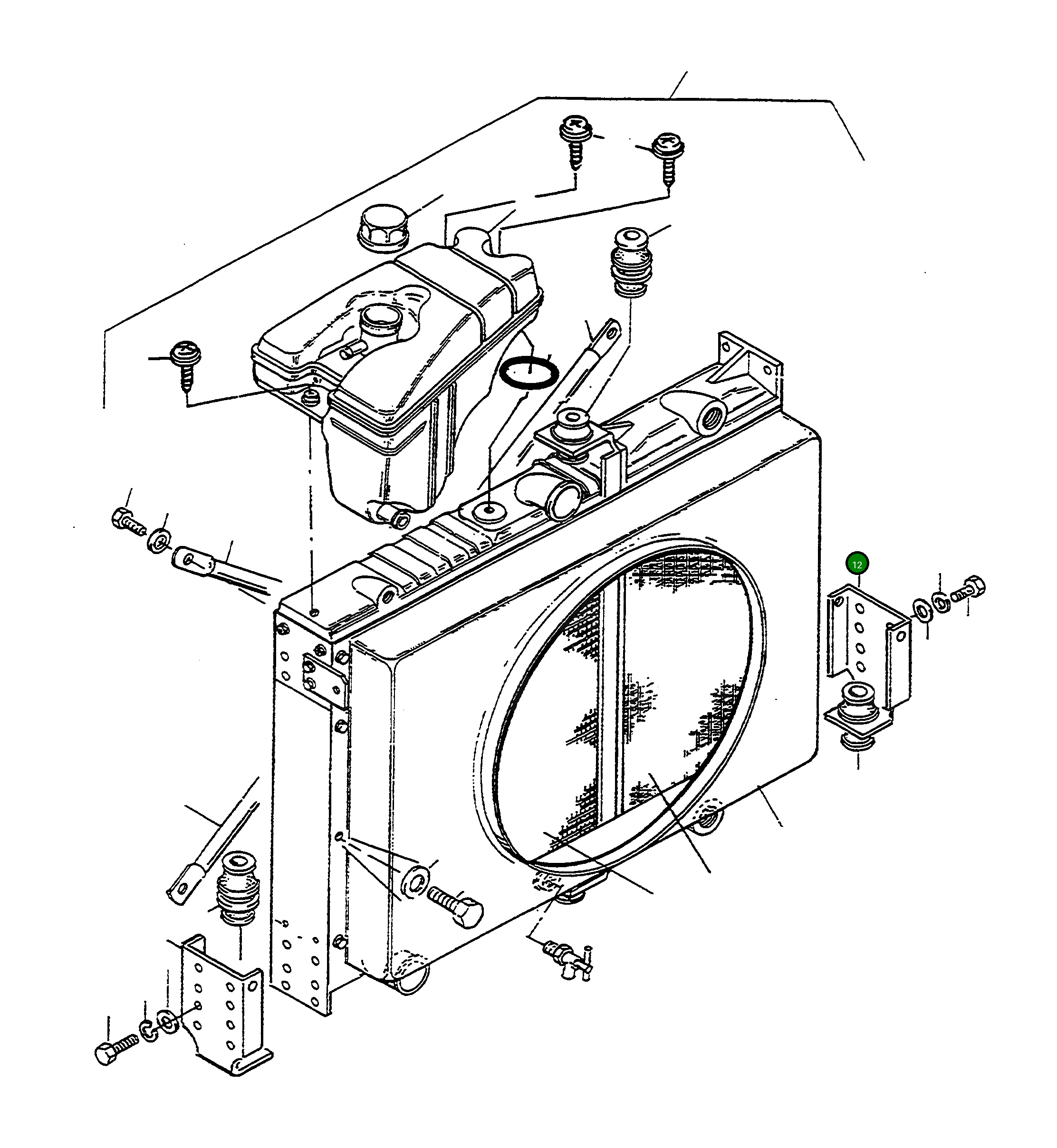 Сторона 4919368M91 Komatsu