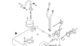 Топливный бак 419-04-H1430 Komatsu