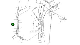 Трубка 209-943-7580 Komatsu