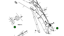 Трубка 209-70-57480 Komatsu