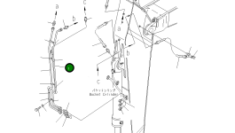 Трубка 209-943-7560 Komatsu