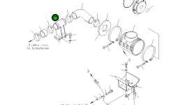 Трубка 6240-11-7750 Komatsu