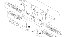 Установочный штифт 42U-70-H0R08 Komatsu