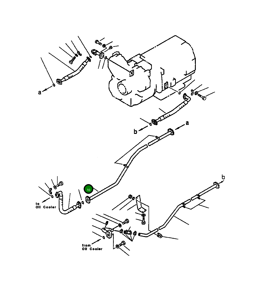 Трубка 561-16-71310 Komatsu
