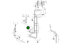 Трубка 427-S95-1870 Komatsu