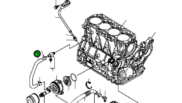 Труба 129944-49059 Komatsu