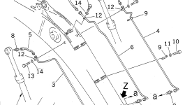 Трубка 208-70-61321 Komatsu