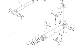 Цилиндр 721-13-14171 Komatsu
