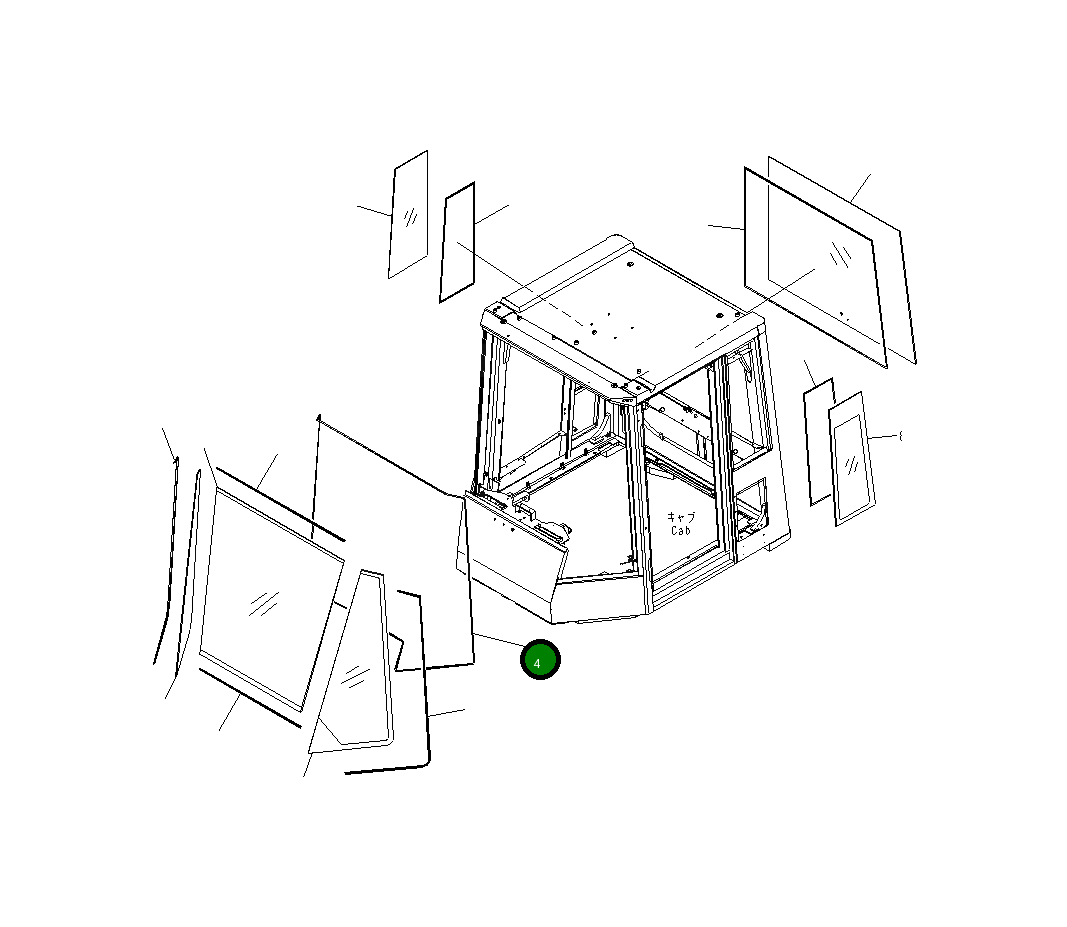 Уплотнение 426-925-3630 Komatsu