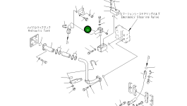 Трубка 427-87-15520 Komatsu