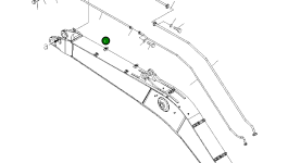 Трубка 208-970-7110 Komatsu