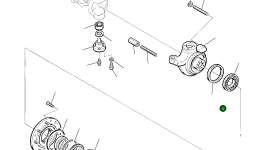 Стопорное кольцо 22E-23-11770 Komatsu