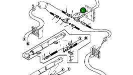 Труба 312610077 Komatsu