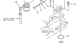 Шланг 21R-62-12120 Komatsu
