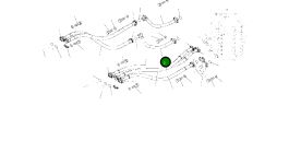 Трубка 208-62-21780 Komatsu