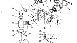 Шланг 286-02-13220 Komatsu