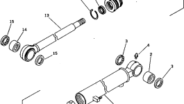 Цилиндр 21S-63-86140 Komatsu