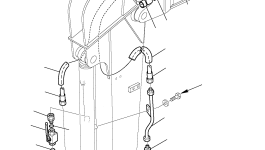 Труба 3F4593070 Komatsu