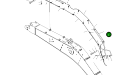 Трубка 208-62-75241 Komatsu