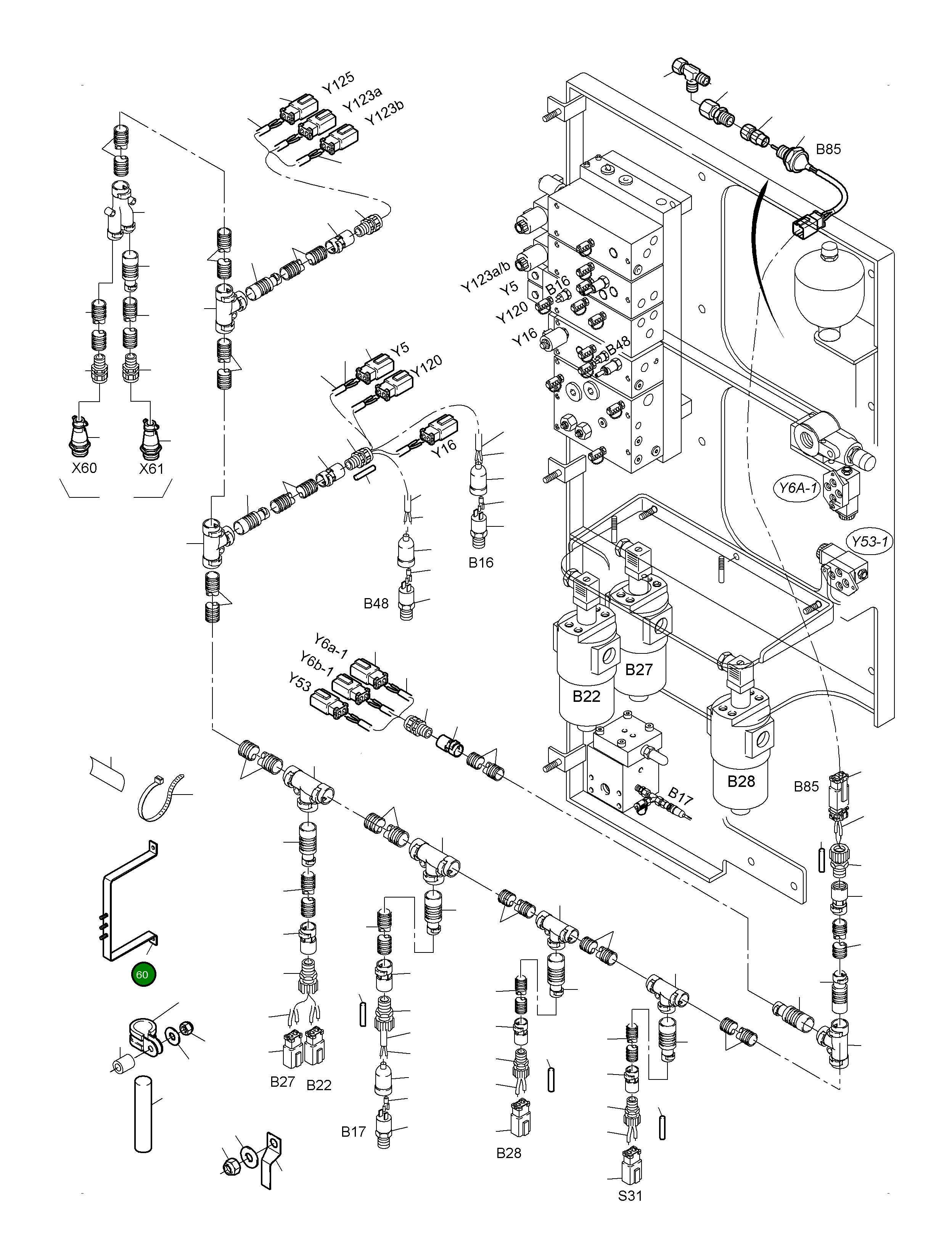 Фиксатор 947 933 40 Komatsu