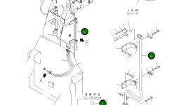 Трубка 209-62-74521 Komatsu