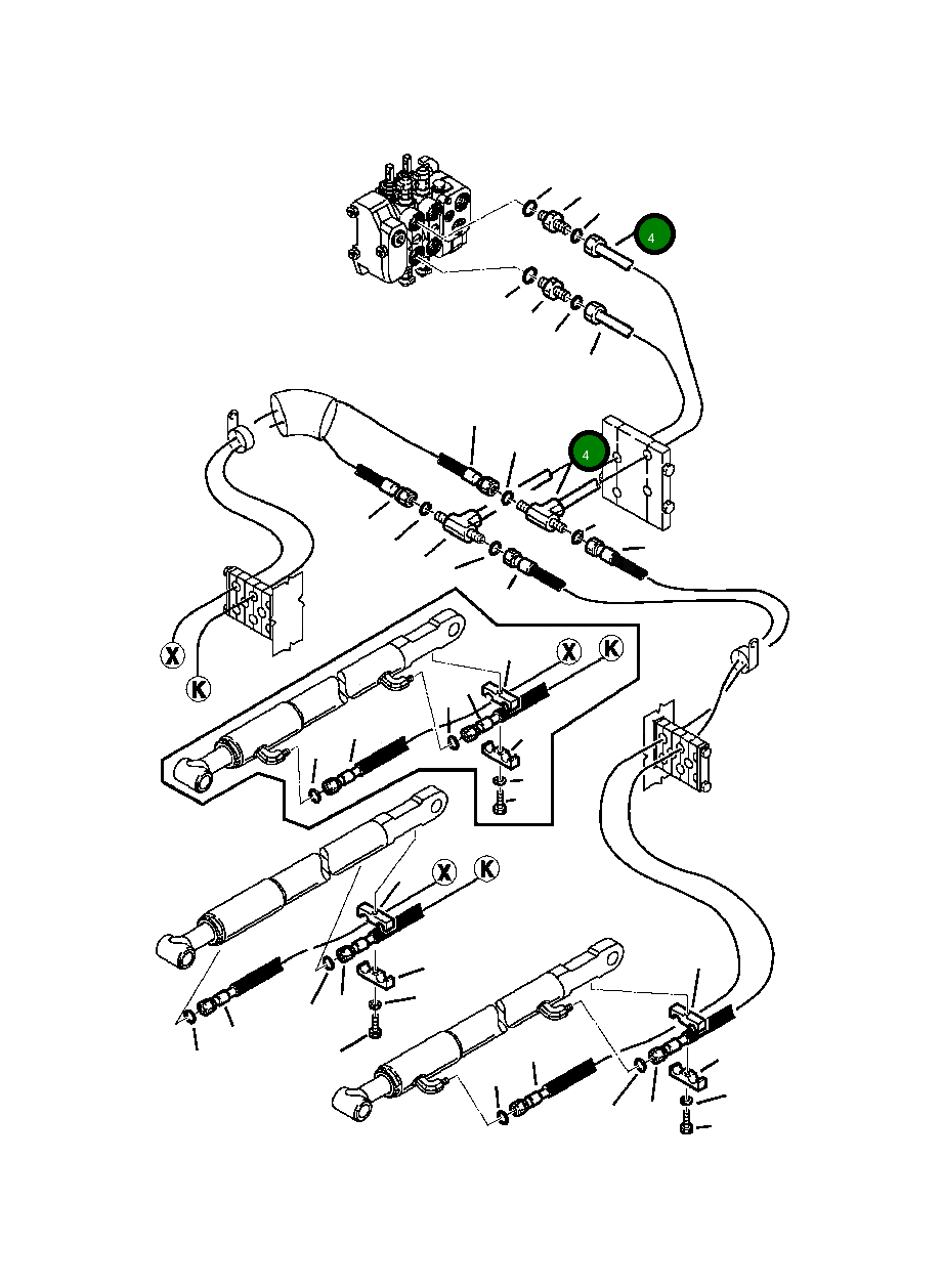 Труба 312610077 Komatsu