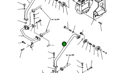 Трубка 427-62-12211 Komatsu
