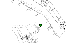 Трубка 208-70-65621 Komatsu