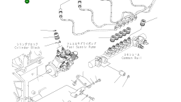 Трубка 6262-51-7230 Komatsu