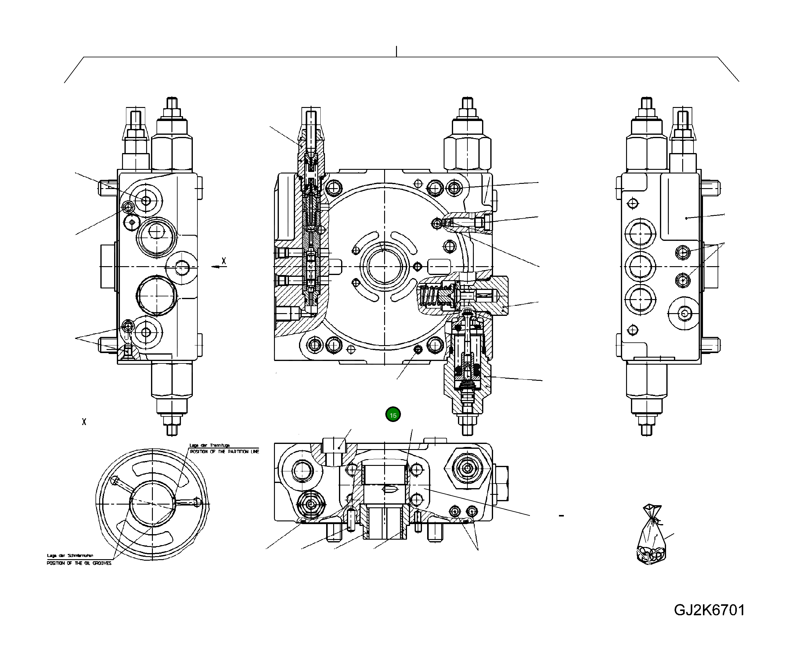 Установочный штифт 42U-17-H0T10 Komatsu
