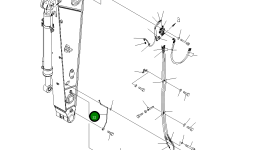 Трубка 208-70-K3481 Komatsu