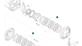 Тормозной диск 42W-23-H0P34 Komatsu