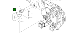 Трубка 154-49-75340 Komatsu