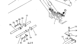 Трубка 208-62-34111 Komatsu