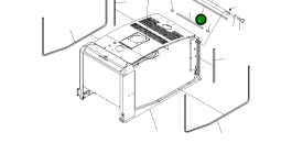 Уплотнение 418-54-33260 Komatsu