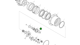 Упорная шайба FZD-8388-1-41 Komatsu