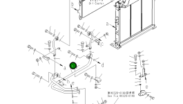 Трубка 209-03-41741 Komatsu
