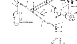 Трубка 20B-62-32341 Komatsu