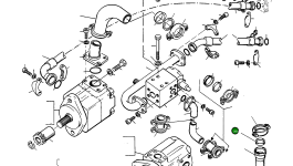 Уплотнение 4202088M1 Komatsu