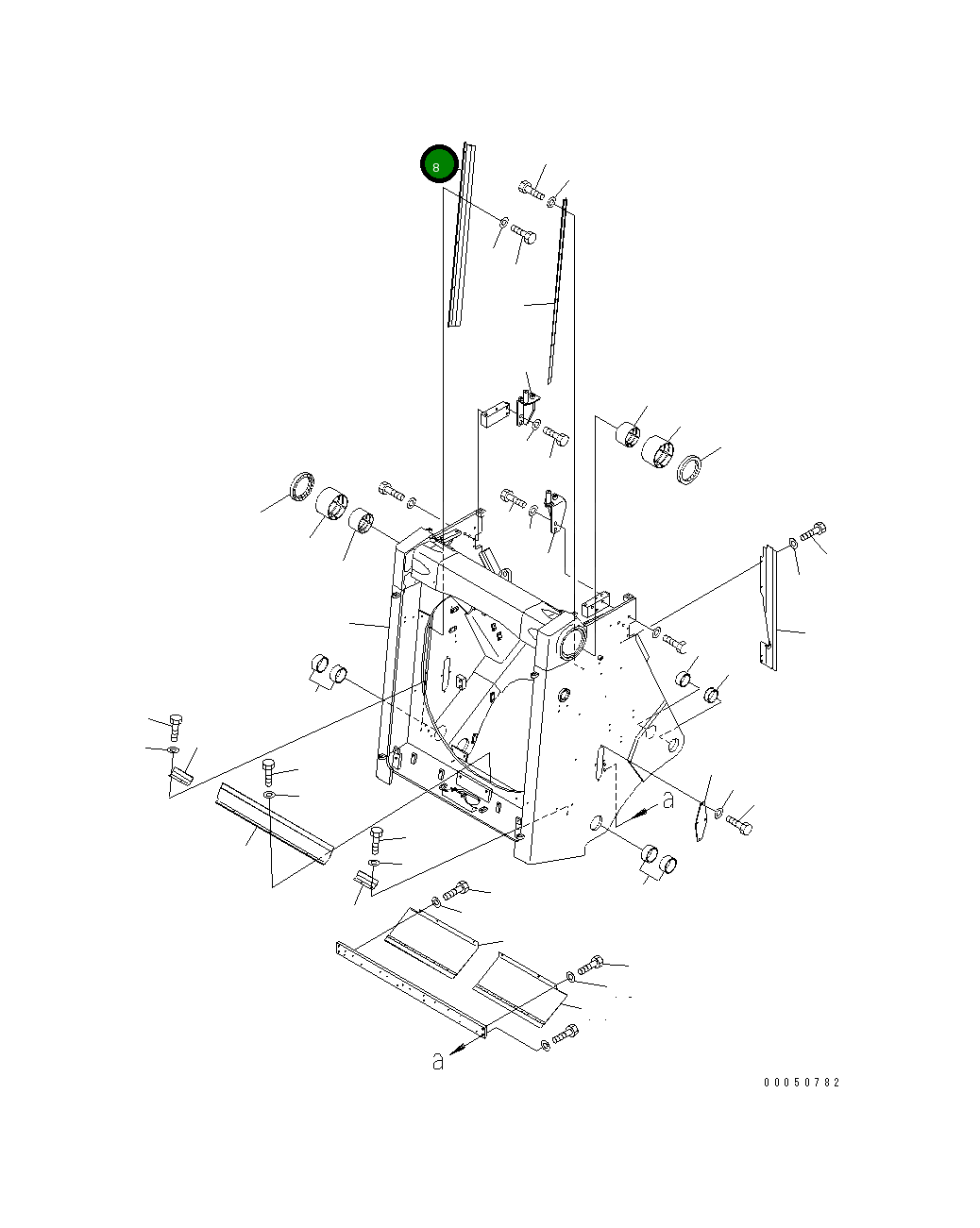 Тормоз 198-03-71410 Komatsu