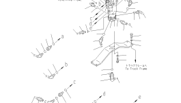 Тяга 22B-60-11413 Komatsu