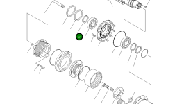 Стопорное кольцо 20K-22-31430 Komatsu