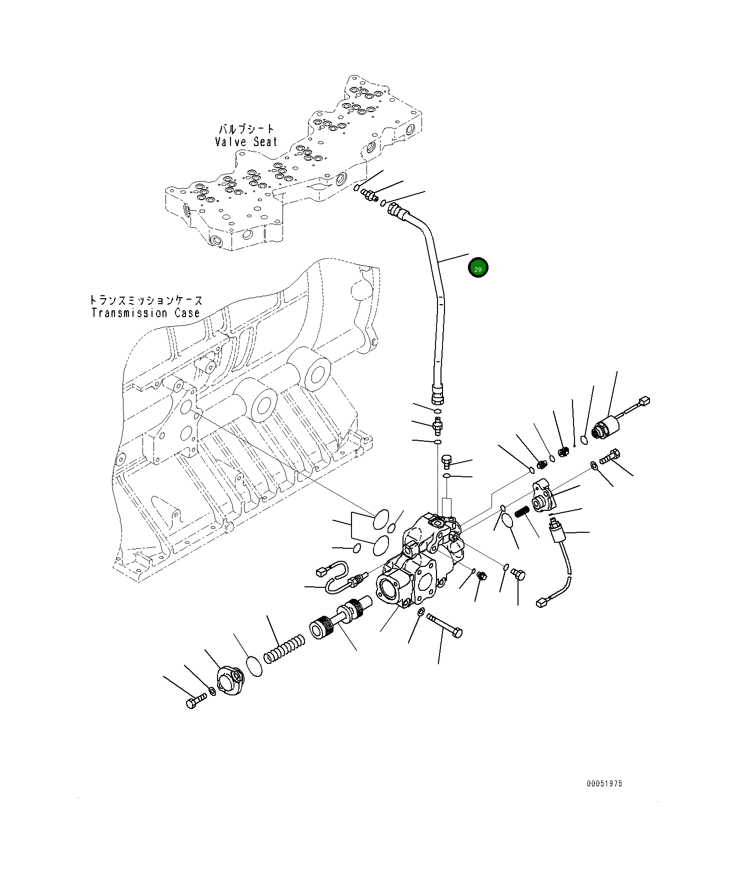 Трубка 561-15-76741 Komatsu