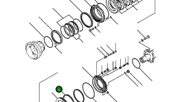 Уплотнение 425-33-11410 Komatsu