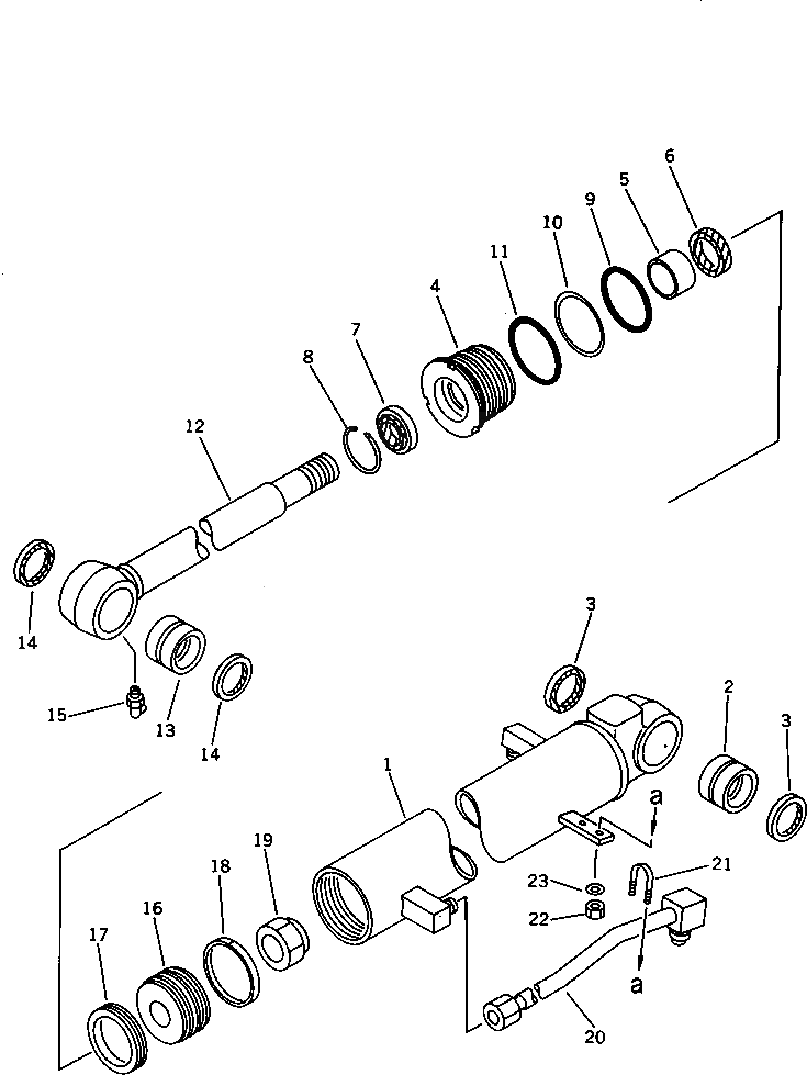 Цилиндр 20S-63-76340 Komatsu