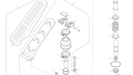 Уплотнение 421-43-H0P75 Komatsu