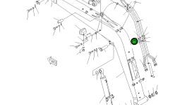 Трубка 201-62-74140 Komatsu