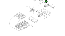Уплотнение 21N-32-31250 Komatsu