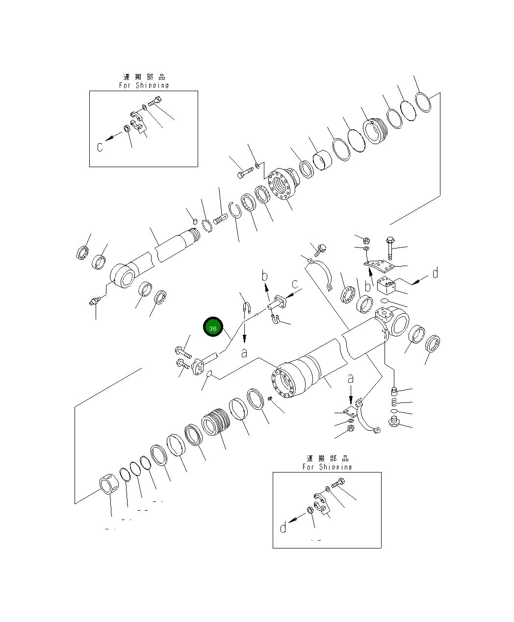 Трубка 707-86-66340 Komatsu